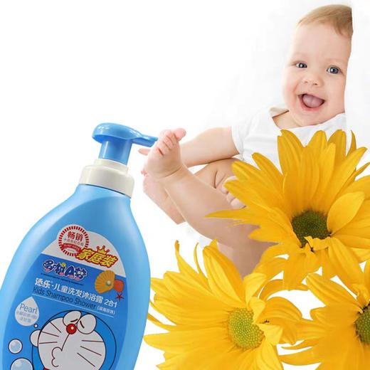 哆啦A梦洗发沐浴二合一(弱酸性)  1.2L/瓶 商品图1