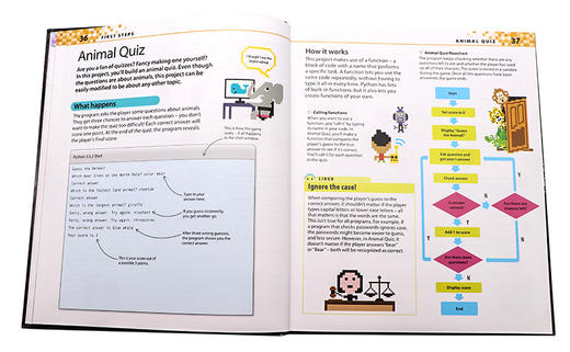 【编程学习】DK儿童Python程序编程图解指南 英文原版 Computer Coding Python Projects for Kids DK儿童编程语言学习系列 商品图2