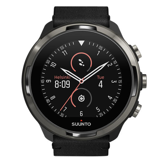 suunto颂拓9baro双层钛合金北斗智能户外旗舰运动手表松拓腕表
