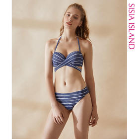 sisia分体泳衣女2020新款性感ins风小胸聚拢显瘦仙女范比基尼泳衣