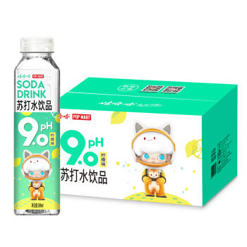 娃哈哈 pH9.0柠檬味苏打水500ml*15瓶 商品图3