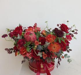 花艺 帝王公主花盒