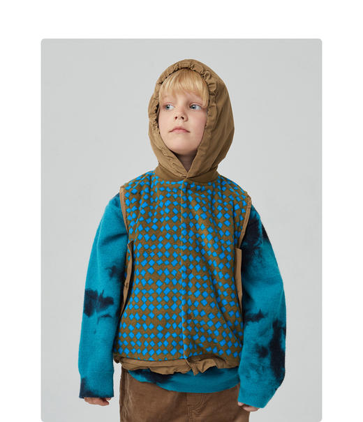 江南布衣童装格纹外套男女童儿童1k8260220