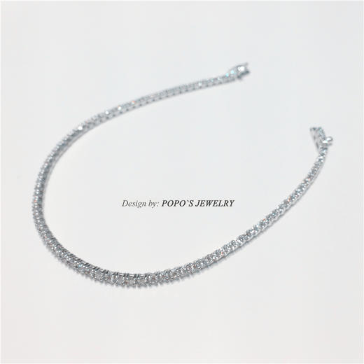 【每日特选】18K白金钻石手链(预约看货) 商品图4