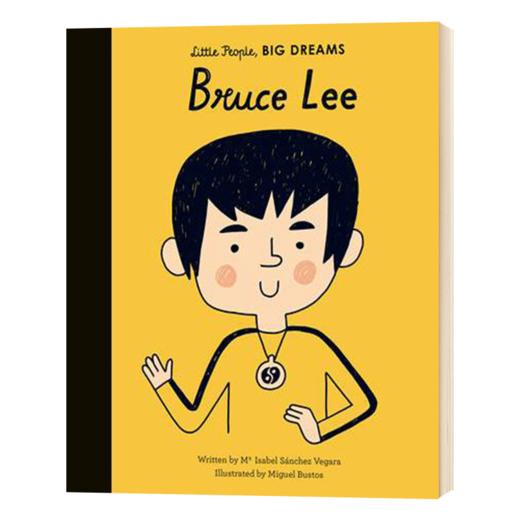 小人物大梦想系列 男孩篇 李小龙 英文原版 Little People Big Dreams Bruce Lee 英文版儿童科普绘本 名人传记 精装英语书 商品图0