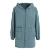 乔万尼新款工装风中长款休闲舒适连帽中长拉链款风衣外套ES3B576 商品缩略图4