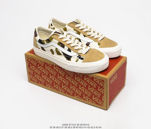 万斯Vans style 36  CORDURA迷彩反毛皮复古休闲时尚百搭舒适个性板鞋 商品图7