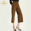 乔万尼新款阔腿裤后腰橡筋显瘦休闲气质舒适百搭七分裤子ES3F522 商品缩略图2