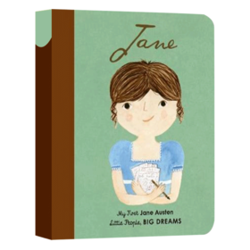 小女孩大梦想纸板书 简奥斯汀 英文原版 Jane Austen My First Jane Austen 英文版 历史名人 人物小传记 进口原版英语书籍
