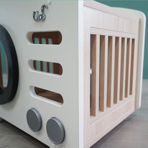 CatS猫家具 复古收音机拼色木制猫屋猫窝 猫咪玩具 包邮 商品图3