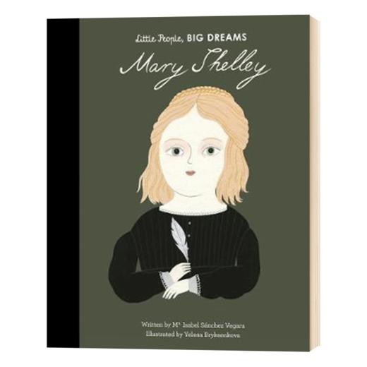 小女孩大梦想 玛丽雪莱 英文原版 Little People Big Dreams Mary Shelley 英文版儿童英语启蒙绘本 名人科普 进口励志读物 商品图0