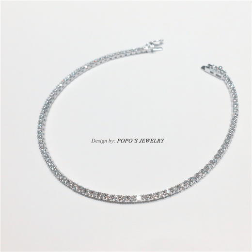 【每日特选】18K白金钻石手链(预约看货) 商品图5