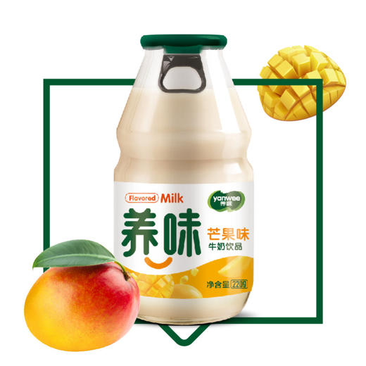 养味牛奶饮品芒果味220ml