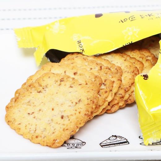 韩国进口好丽友高笑美饼干4盒儿童芝麻薄脆咸味办公室休闲小零嘴