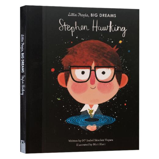 小人物大梦想系列 男孩篇 斯蒂芬霍金 英文原版 Little People Big Dreams Stephen Hawking 儿童艺术启蒙绘本图画书 励志读物 商品图0
