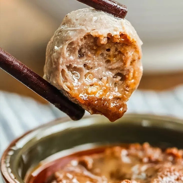 潮汕手打爆汁牛肉丸家庭装2斤装