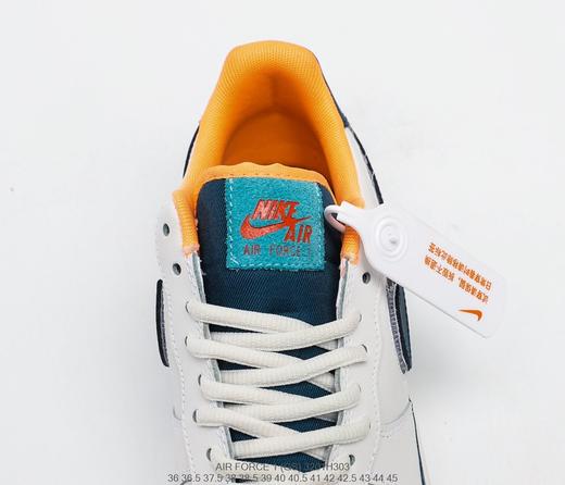 耐克Foot Locker x Nike Air Force 1 Low GS"Swoosh Chain"空军一号经典百搭休闲运动板鞋 商品图7