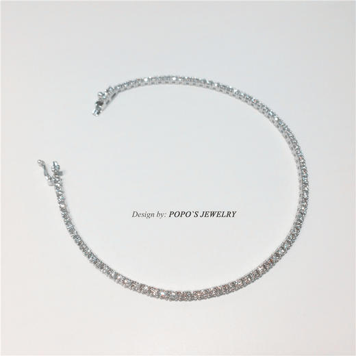 【每日特选】18K白金钻石手链(预约看货) 商品图2