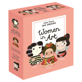 小女孩大梦想 艺术家3册盒 英文原版 Little People Big Dreams Women in Art 儿童艺术 励志传记 英文版进口原版英语书籍