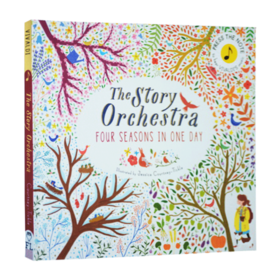 交响乐团发声书 维瓦尔第四季音乐故事 有声绘本 英文原版 The Story Orchestra Four Seasons in One Day 英文版进口英语书