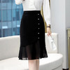 HRFS-WH82179新款潮流时尚气质修身显瘦不规则半身裙 商品缩略图0