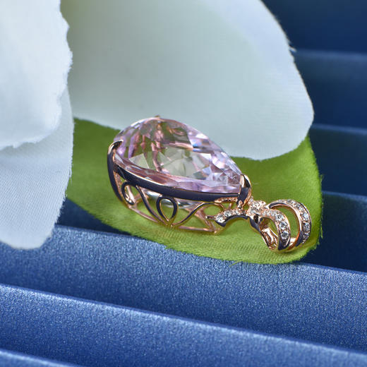 【花冠】紫锂辉石挂坠-cb12006055