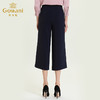 乔万尼新款阔腿裤蓝色休闲气质百搭舒适显瘦七分裤子ES3F523 商品缩略图3