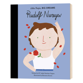 小人物大梦想系列 男孩篇 鲁道夫纽瑞耶夫 英文原版 Little People Big Dreams Rudolf Nureyev 精装绘本 英文版进口名人传记