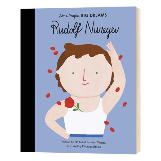 小人物大梦想系列 男孩篇 鲁道夫纽瑞耶夫 英文原版 Little People Big Dreams Rudolf Nureyev 精装绘本 英文版进口名人传记 商品图0