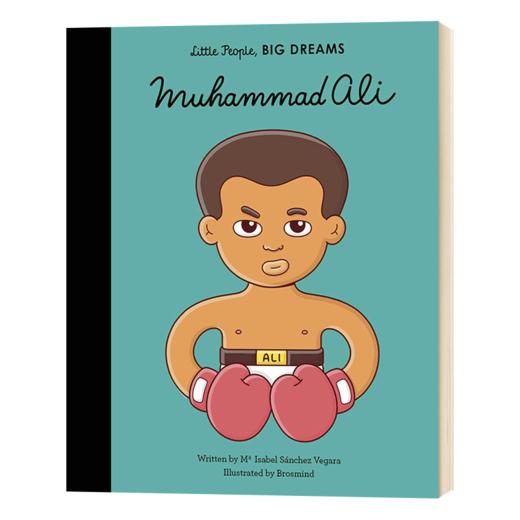 小男孩大梦想 拳王阿里 英文原版 Little People Big Dreams Muhammad Ali 精装绘本 名人传记 英文版 进口原版英语书籍 商品图0
