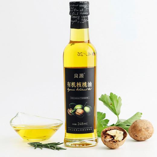 基地直邮有机认证优质核桃油多规格任选富含多种不饱和脂肪酸及人体所