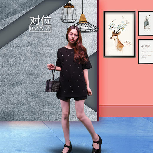 朝子SXLQ63_T恤_ZK 商品图1