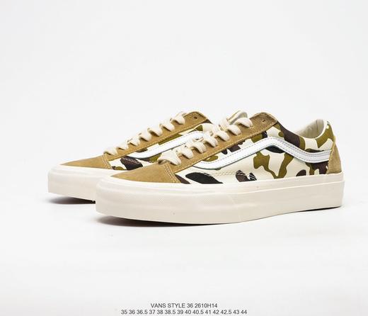 万斯Vans style 36  CORDURA迷彩反毛皮复古休闲时尚百搭舒适个性板鞋 商品图3