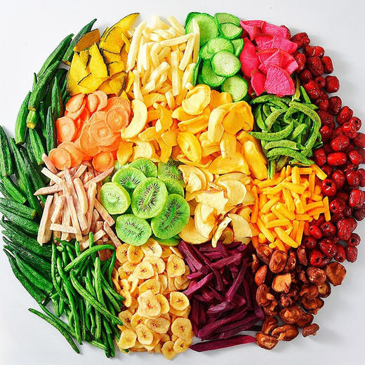 【刻凡综合蔬菜干果蔬脆混合装】果蔬脆片秋葵香菇脆零食 商品图3