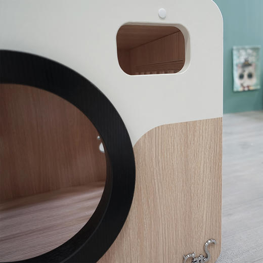 CatS猫家具 复古照相机拼色木制猫屋猫窝 猫咪玩具 包邮 商品图2