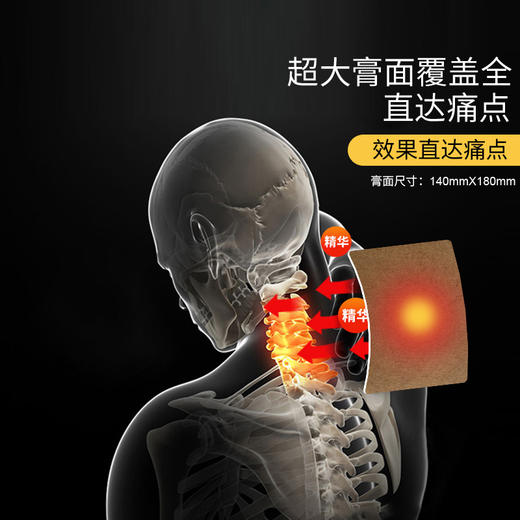 海南分院——王爷山医用筋骨冷敷贴3号贴 3片 商品图1