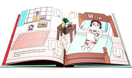 小女孩大梦想 艺术家3册盒 英文原版 Little People Big Dreams Women in Art 儿童艺术 励志传记 英文版进口原版英语书籍 商品图3