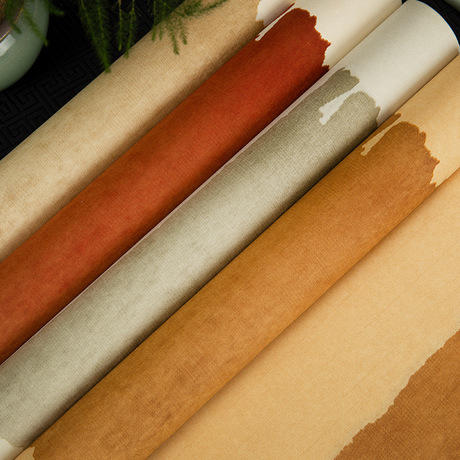 蜡染古风拓片手工宣纸四尺对开4包20张随机发序号148