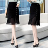 HRFS-WH82179新款潮流时尚气质修身显瘦不规则半身裙 商品缩略图2