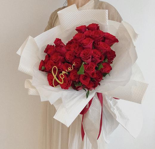  花艺 心动红玫瑰·花束 商品图0