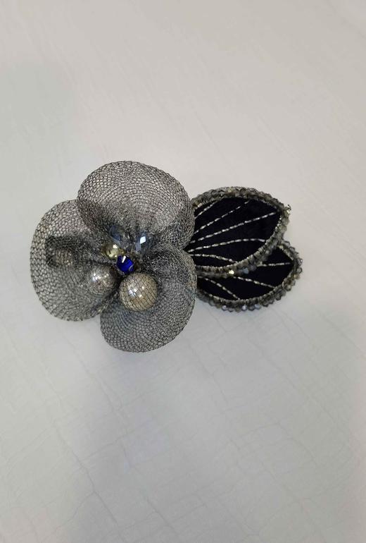 2F紫兰—伊点布艺一字夹316200353 商品图0