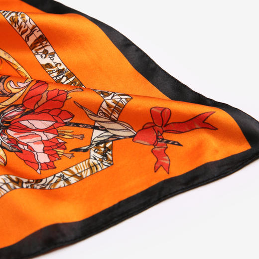 【金三塔】真丝民族风方巾+真丝飘带装饰丝巾 商品图3