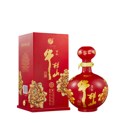 【推荐】百年牛栏山 52度喜酒 婚宴聚会庆祝 浓香型白酒 500ml 单瓶装 商品图0