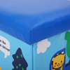 hugmii儿童玩具收纳箱收纳凳可折叠大容量坐人整理箱衣物收纳神器 商品缩略图4
