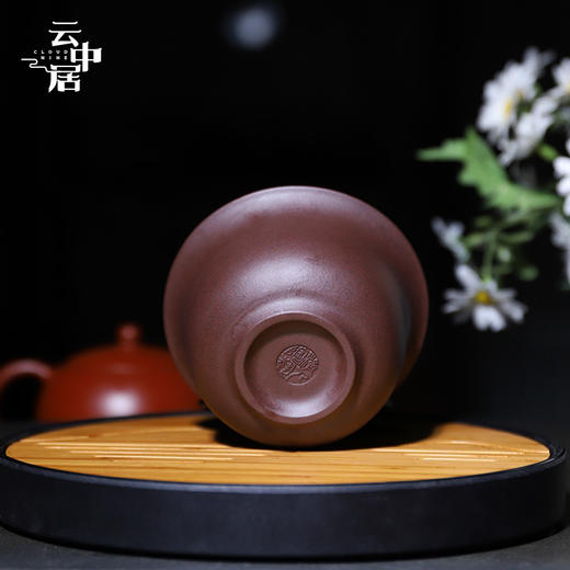 宜兴手工紫砂三才盖碗 商品图3