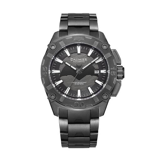 Daumier/丹玛 孤胆英雄正义联盟蝙蝠侠主题限量款穆达驰系列自动机械瑞士手表 商品图0