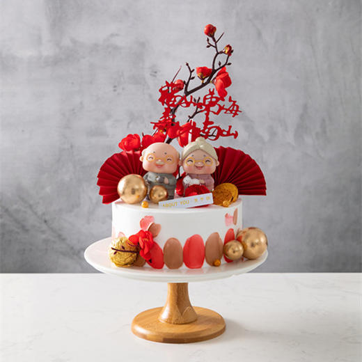 寿比南山  一鲜奶动物奶油蛋糕 商品图0