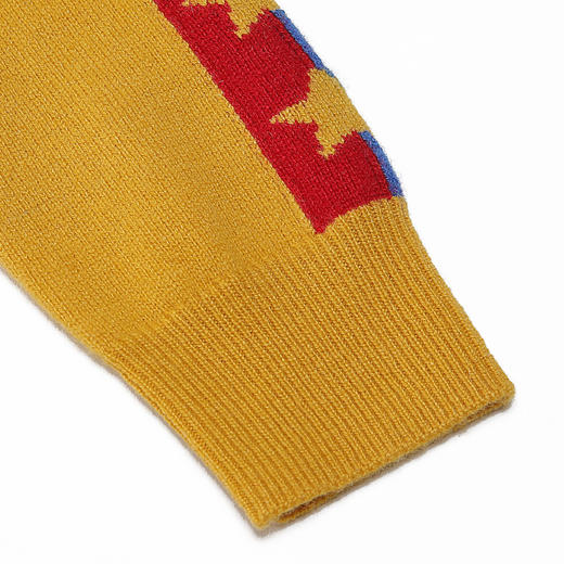 METTE羊绒世家童装2020秋新品男童100%山羊绒衫时尚圆领保暖毛衣 商品图7