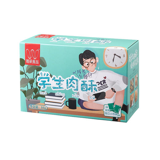 【健康辅食】84g学生肉酥 商品图1