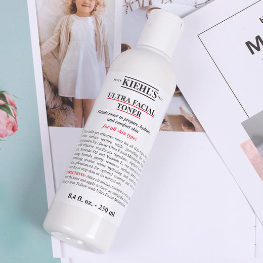 Kiehl's/科颜氏高保湿爽肤水 契尔氏保湿精华水舒缓肌肤化妆水250ml/500ml 商品图3